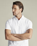 Smart Pique Polo - White