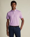 Smart Cotton Polo – Lilac