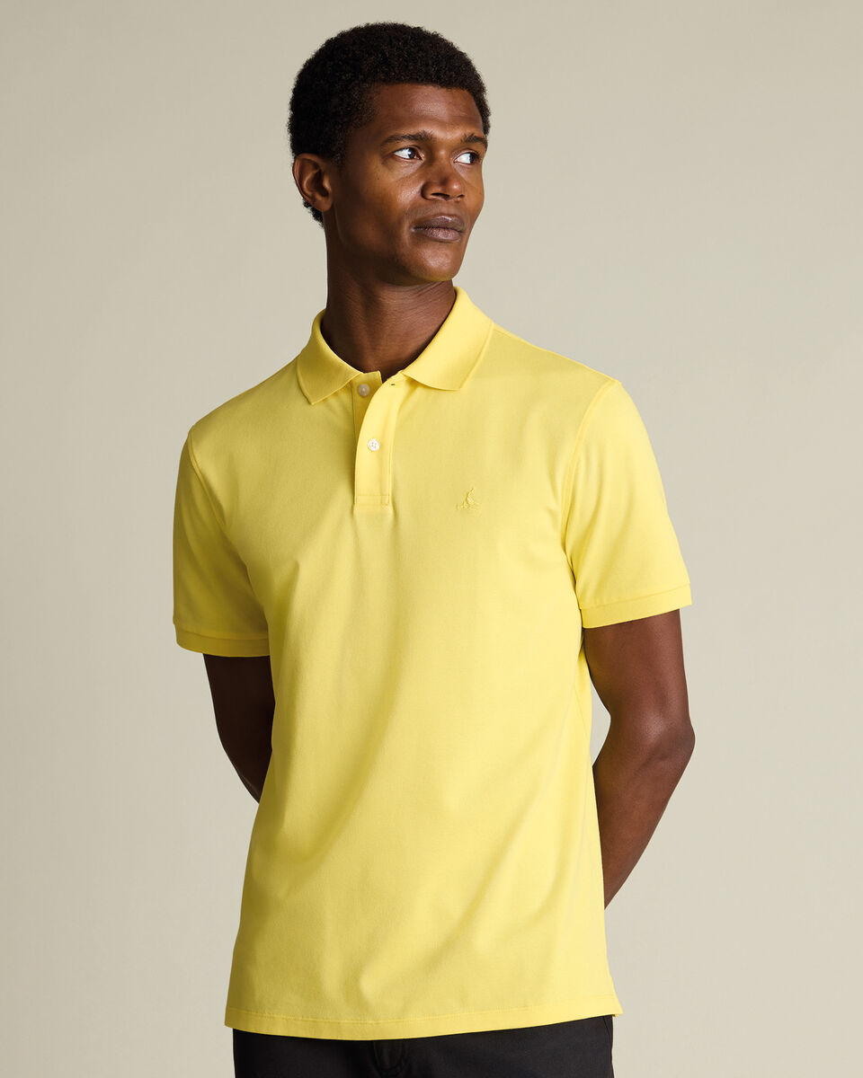Pique Polo – Lemon
