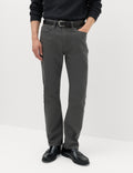 Mens grey casual trouser