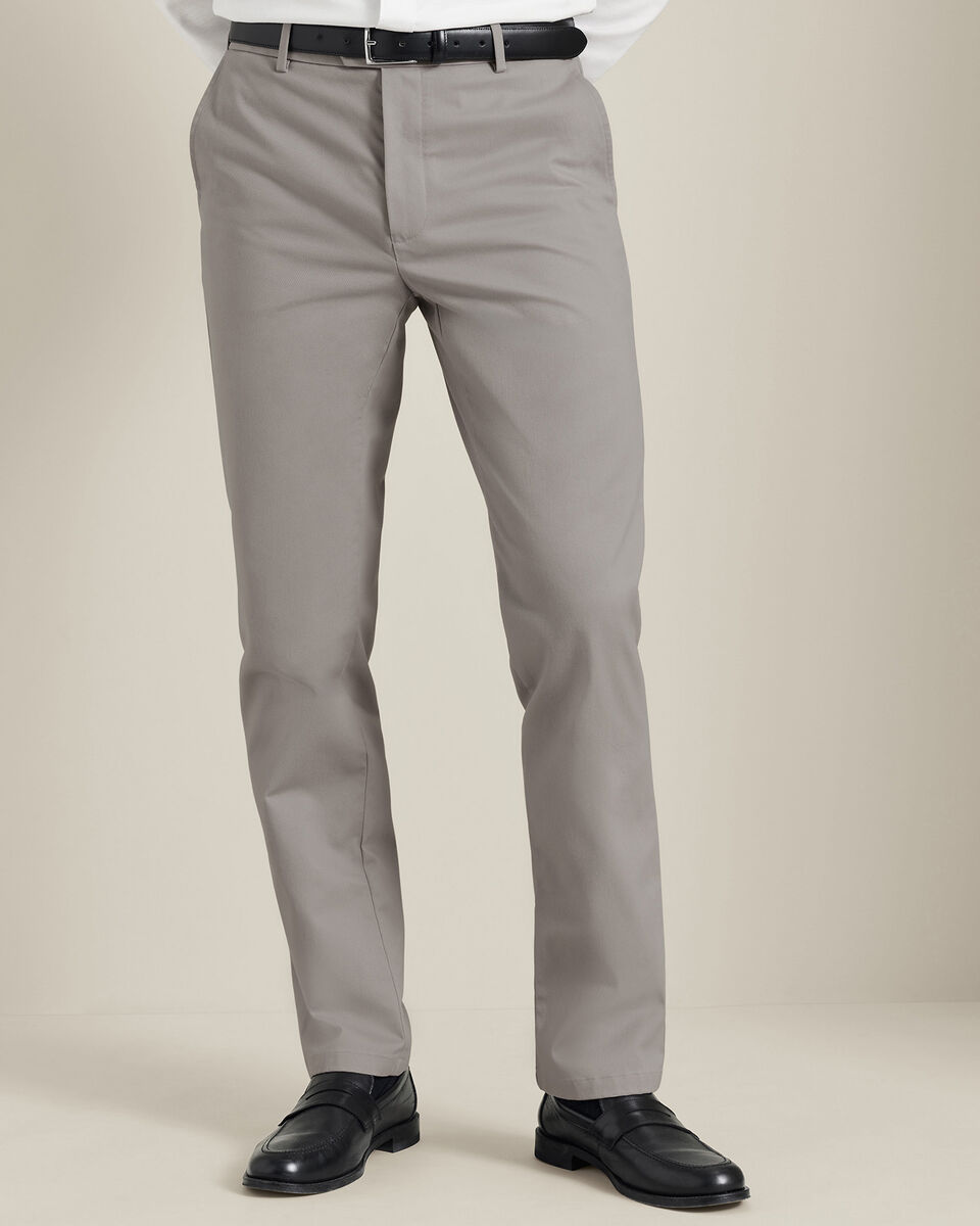 Ultimate Non-Iron Chinos - Light Grey
