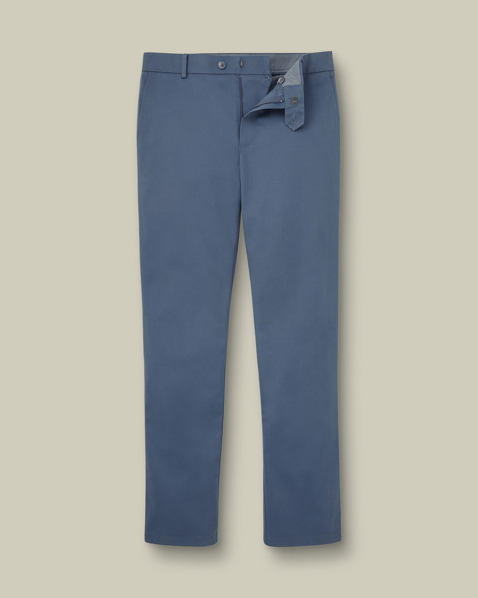 Ultimate Non-Iron Chinos - Airforce Blue