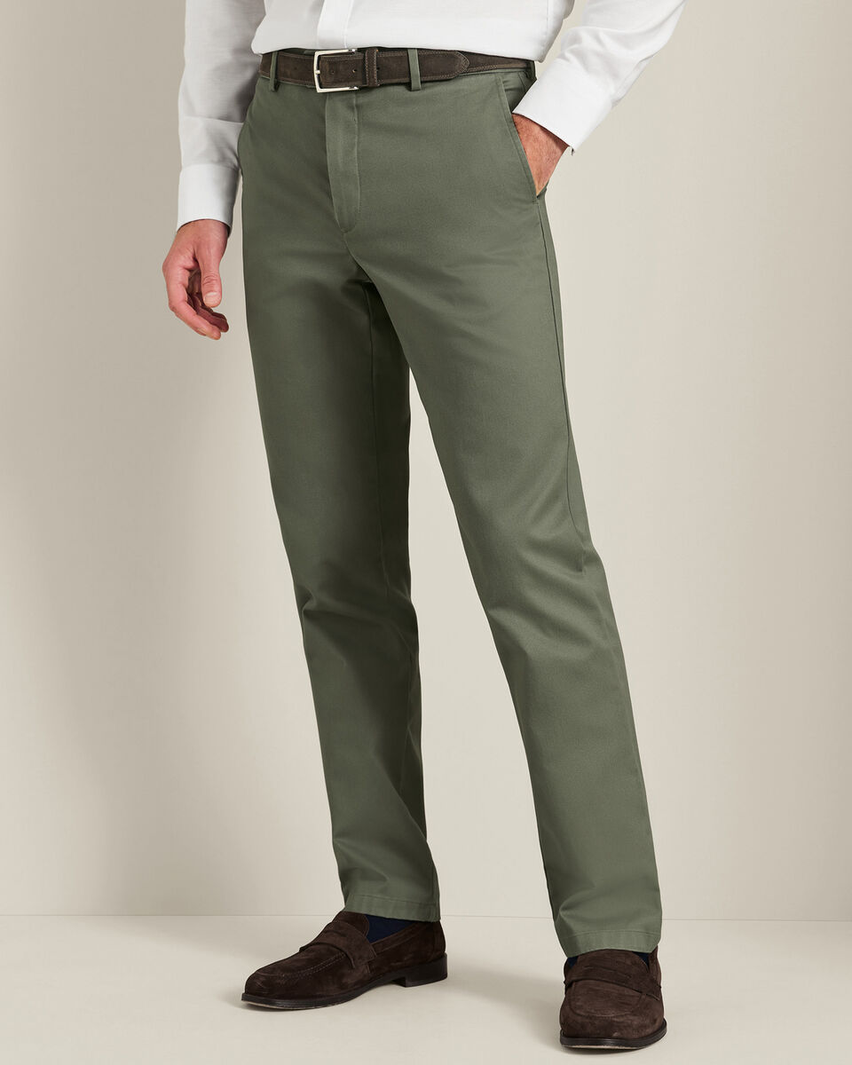 Ultimate Non-Iron Chinos - Sage Green