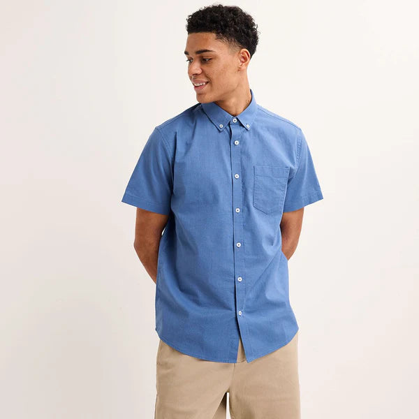 Men's Denim Blue Cotton